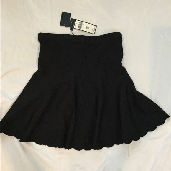 A line black miniskirt - Picture 5 of 5